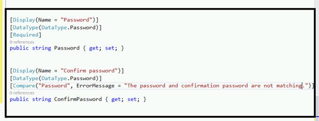 Specify compare Validation
